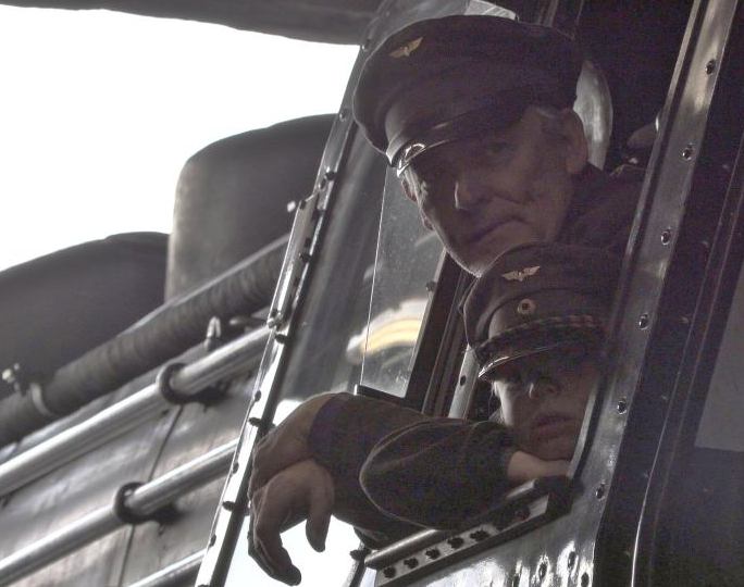 Rainer Balzer mit Enkel Mio Bachmann auf 01 150